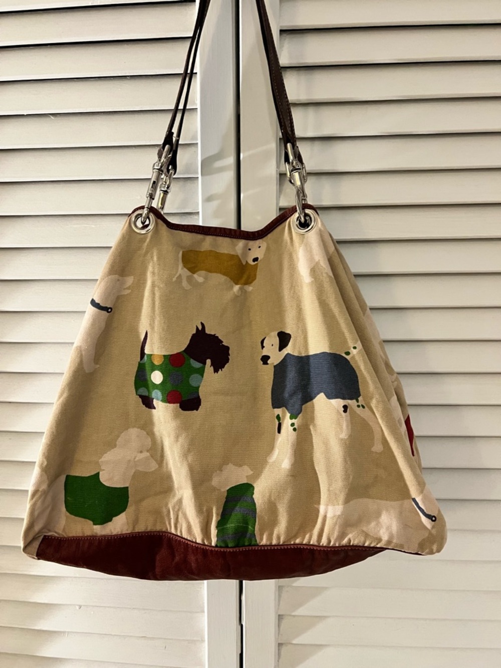 Jax & Bones large tote Doggie travel Bag